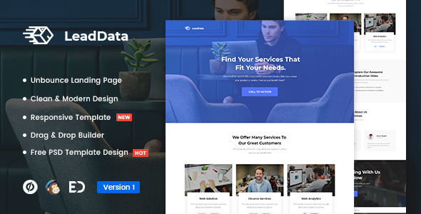 LeadData - Lead - ThemeForest 22886414