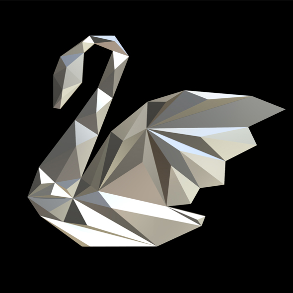 swan figure low - 3Docean 22891338