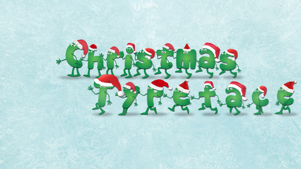 Christmas Typeface After - VideoHive 22894595