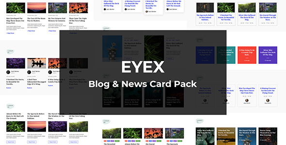 Eyex - Blog and News Card Pack