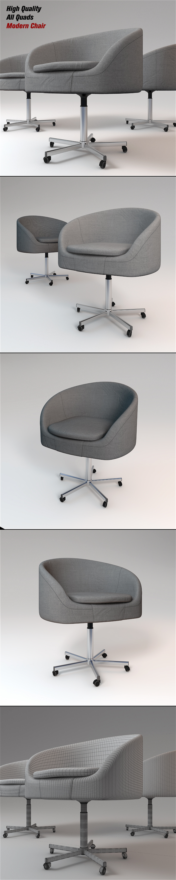Modern Chair - 3Docean 22896496