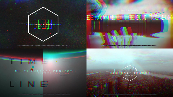 Abstract Opener - VideoHive 22897390