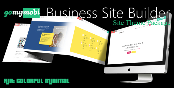 gomymobiBSB’s Site Theme: Air – Colorful Minimal