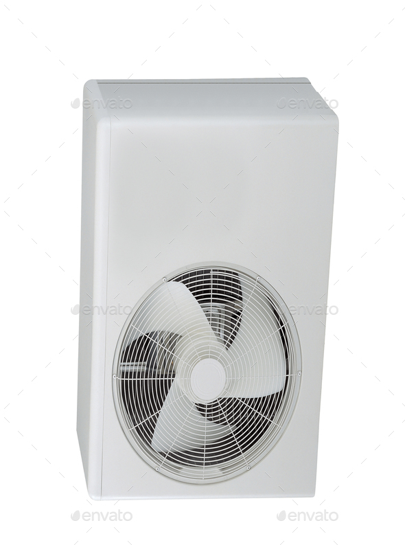 Air Conditioner isolated on white background - Stock Photo - Images