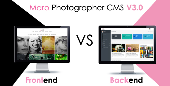 Maro Phpotographer CMS - CodeCanyon Item for Sale