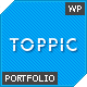 TopPic - Portfolio Photography Theme - ThemeForest Item for Sale