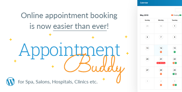 Appointment Buddy - Online Appointment Booking WP Plugin - CodeCanyon Item for Sale