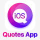 Quotes iOS App with Admin Panel