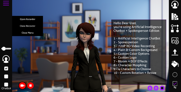 AnimStorm 2.0 Chatbot & Spokesperson