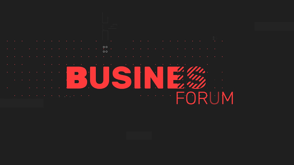 Business Forum Promo - VideoHive 22884236