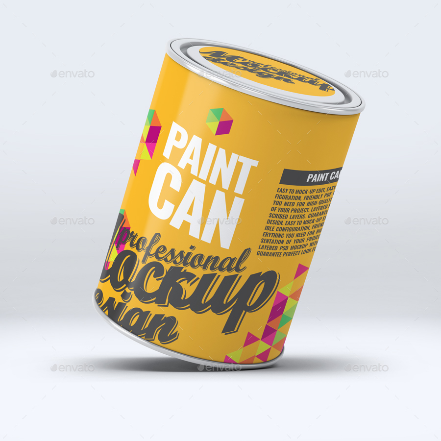 Download Paint Can Mock Up V 1 By L5design Graphicriver