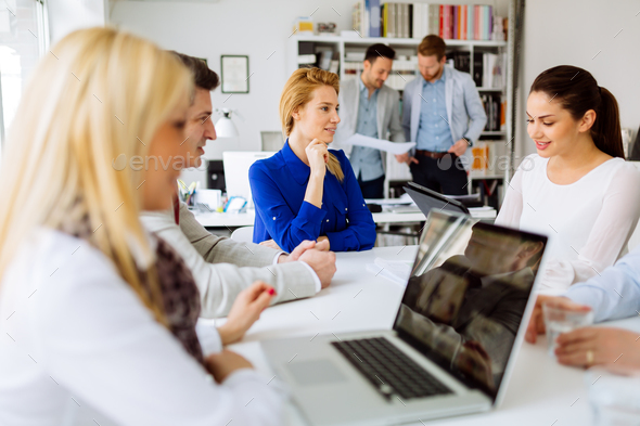 Business meeting and brainstorming - Stock Photo - Images