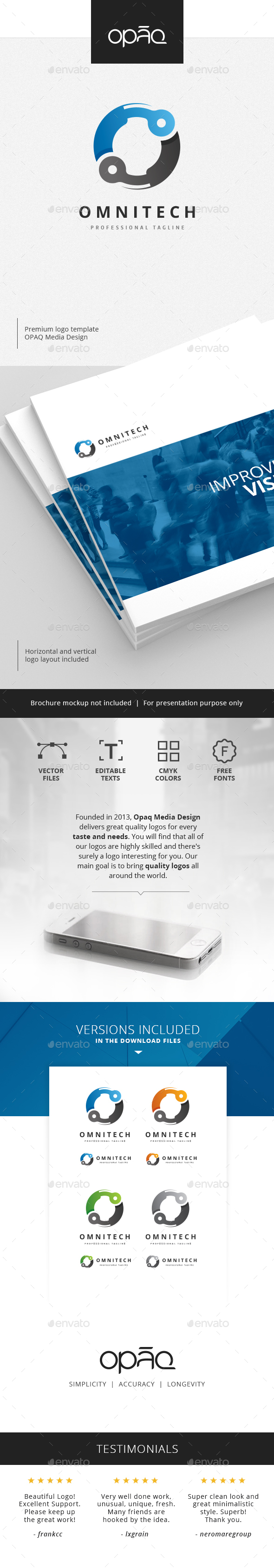 Circular Technologies Logo - Symbols Logo Templates