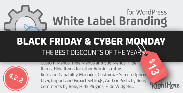 White Label Branding for WordPress - CodeCanyon Item for Sale