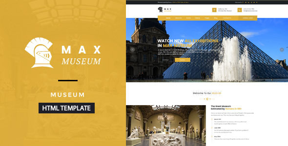 Max Museum - ThemeForest 18545667