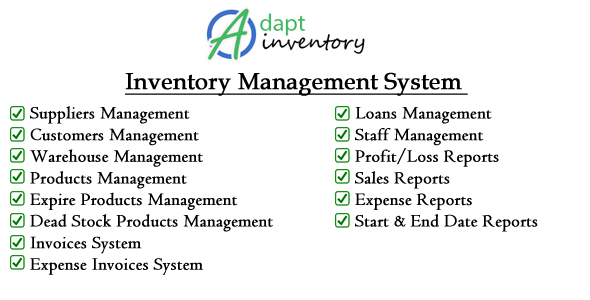 Adapt Inventory Management System - CodeCanyon Item for Sale