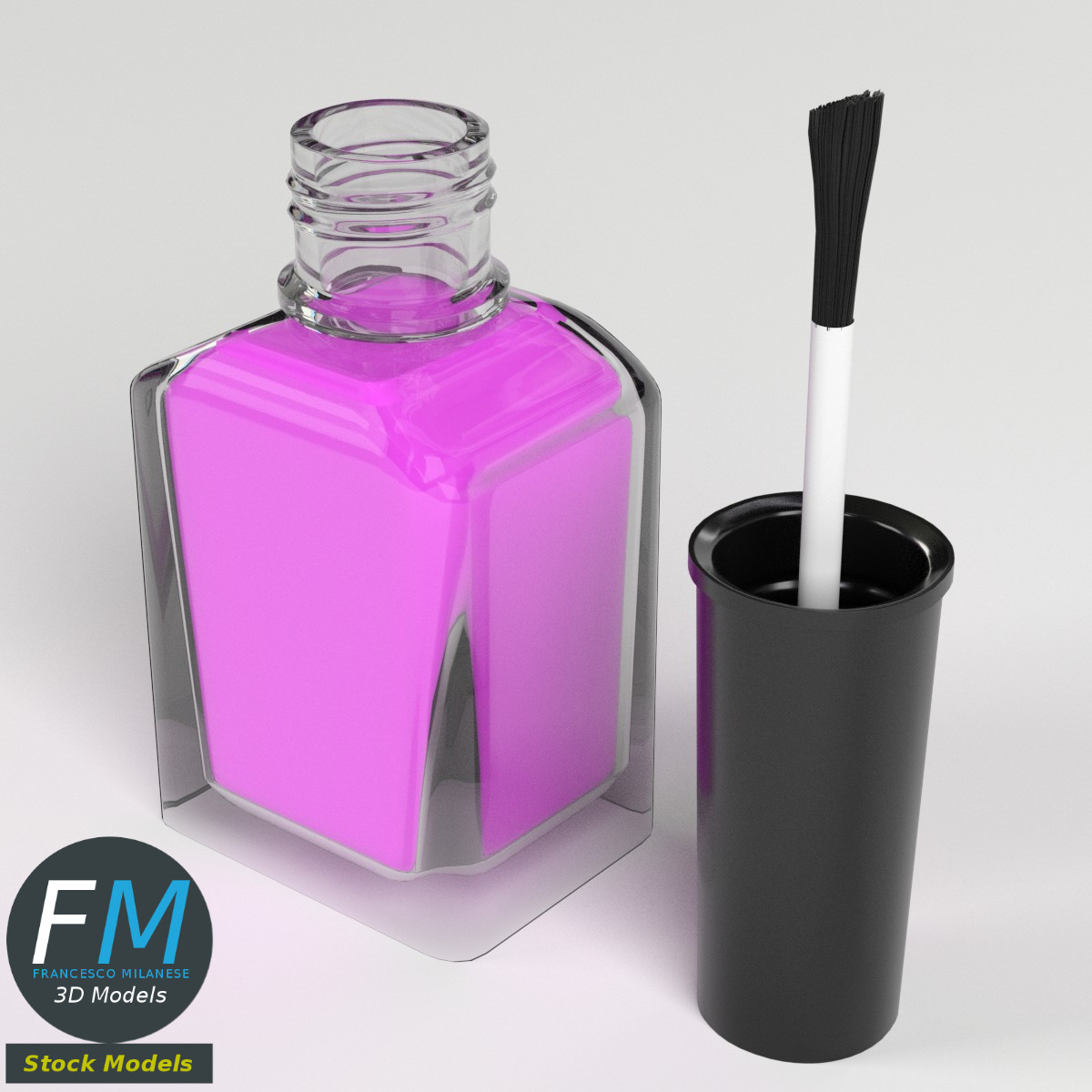 Open nail polish by 3DOcean