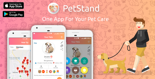 PET Stand - PET App For PET Lovers - CodeCanyon Item for Sale