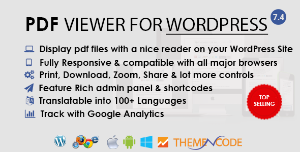 Pdf Viewer For Wordpress By Themencode Codecanyon