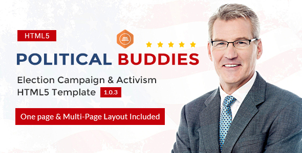 Political Buddies - ThemeForest 21471300