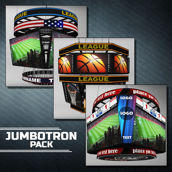Jumbotron scoreboard sport - 3Docean 22930748
