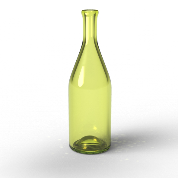 Basic Wine Bottle - 3Docean 22931004