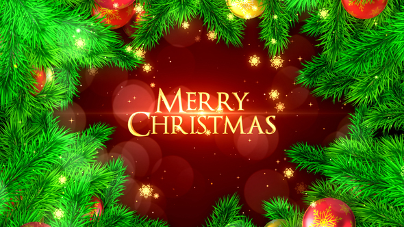 Merry Christmas Opener - VideoHive 22931282