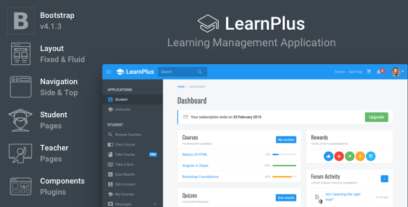 LearnPlus - Learning Management Application