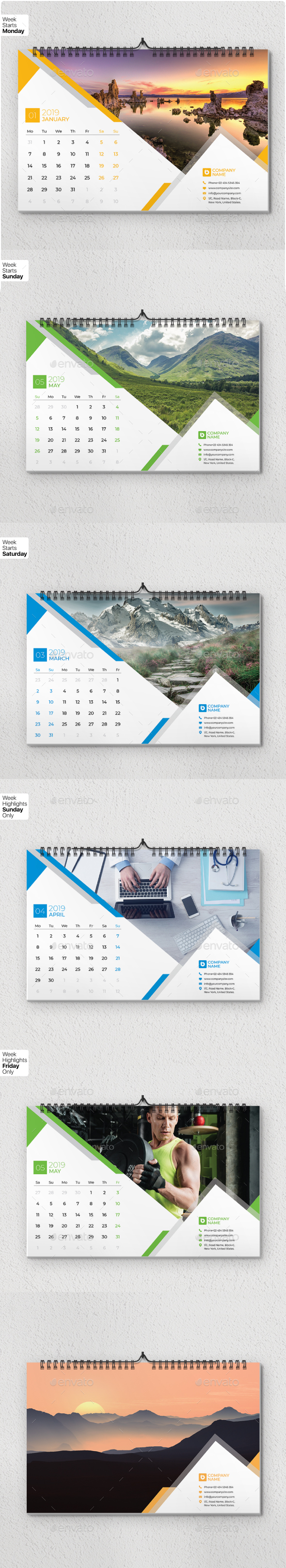 Wall Calendar 2019 - Calendars Stationery