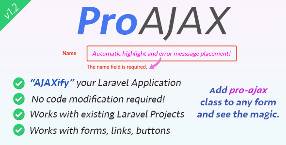 ProAjax - Automatically - CodeCanyon 19262690