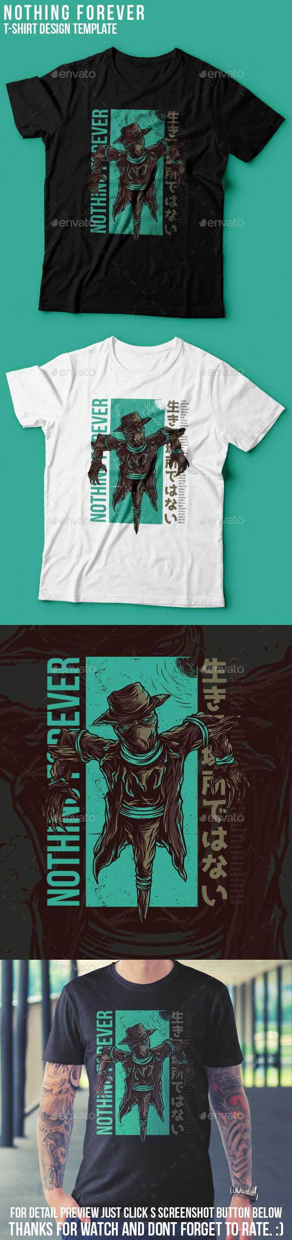 Nothing Forever T-Shirt Design