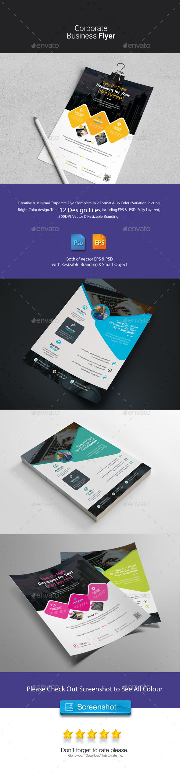 business flyer templates from graphicriver