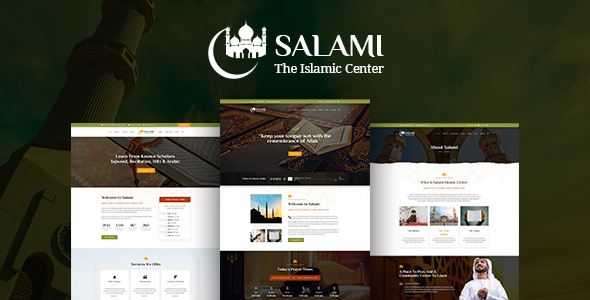 Salami -Islamic Center - ThemeForest 22932719