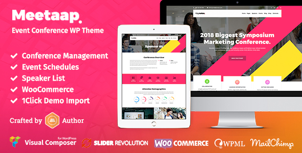 Meetaap - EventConference - ThemeForest 21590936