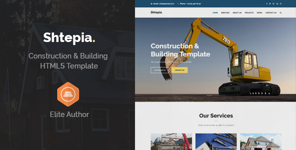 Shtepia - ConstructionBuilding - ThemeForest 22856330