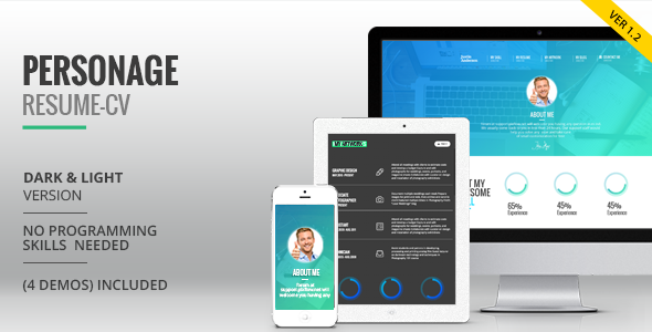Personage - Easy - ThemeForest 8348919