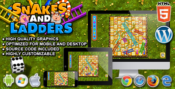 snakes and ladders html5