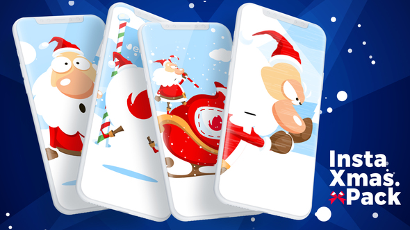 Insta Christmas Pack - VideoHive 22820368
