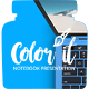 Color it - Notebook Presentation Color it - Notebook Presentation - VideoHive Item for Sale