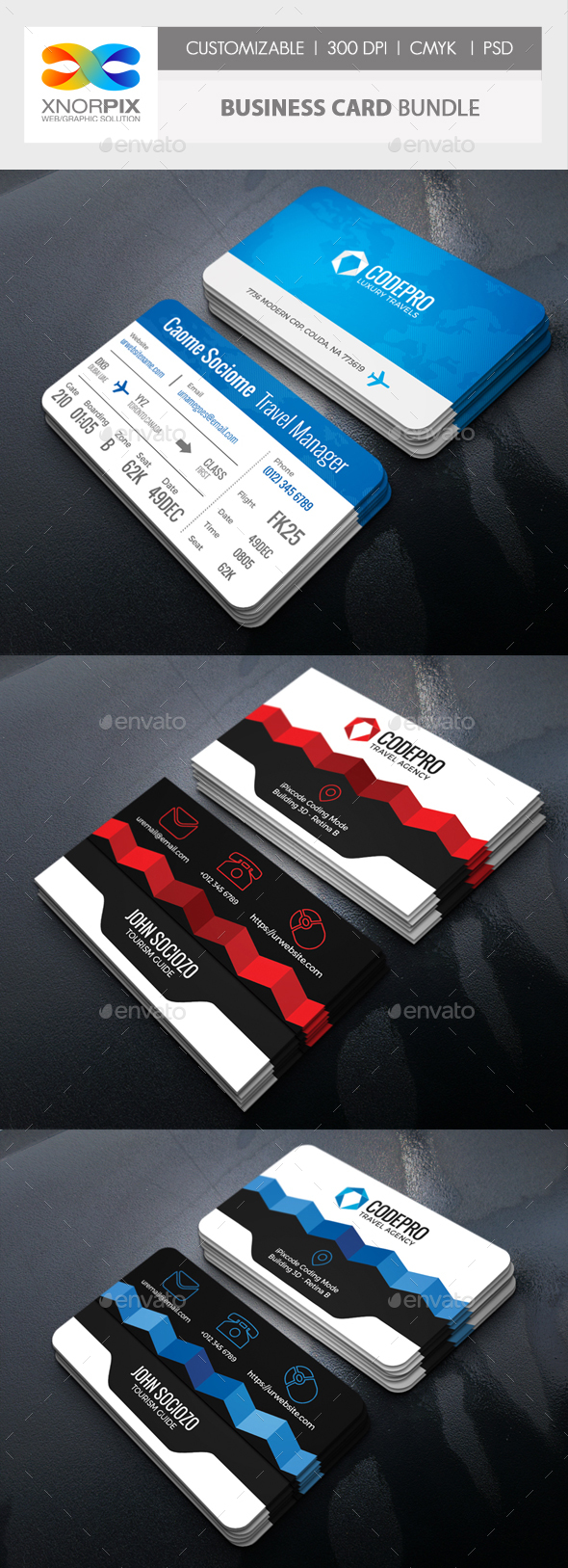 Business Card Bundle - Corporate Business Cards