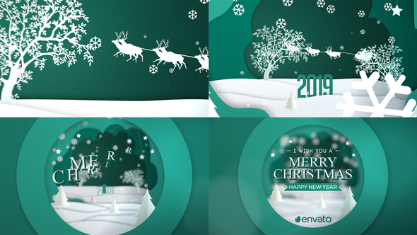 Merry Christmas Greeting - VideoHive 22921012