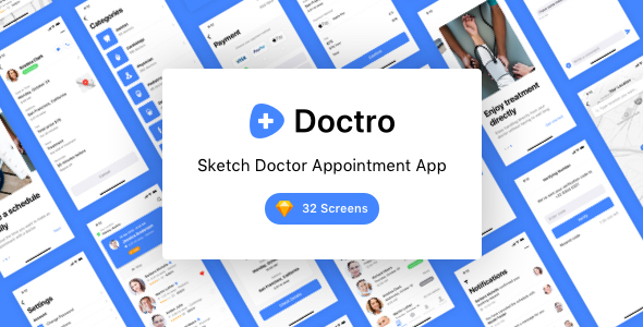 Doctor appointment app ui design