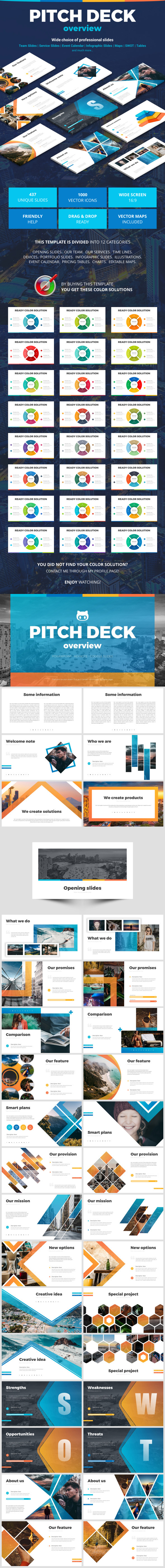 Pitch Deck Overview - Pitch Deck PowerPoint Templates