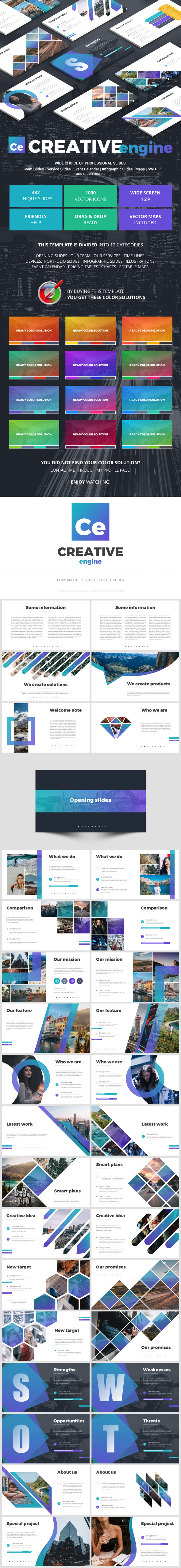 Creative Engine - Business Keynote Templates