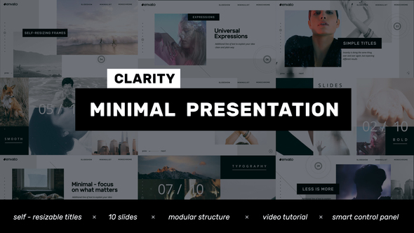 ClarityMinimal Presentation - - VideoHive 22955785
