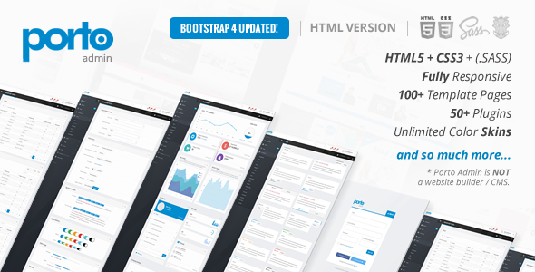 Porto Admin - Responsive HTML5 Template
