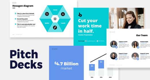 Investor pitch deck templates