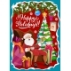 Santa Claus and Christmas Tree, Winter Holidays