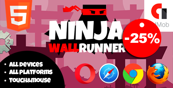 NinjaWallRunner - CodeCanyon 18374577