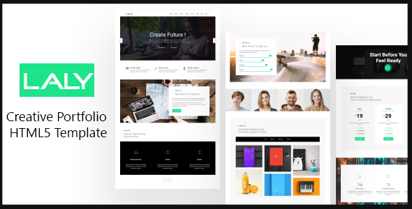 Exceptional laly - Creative Portfolio HTML5 Template
